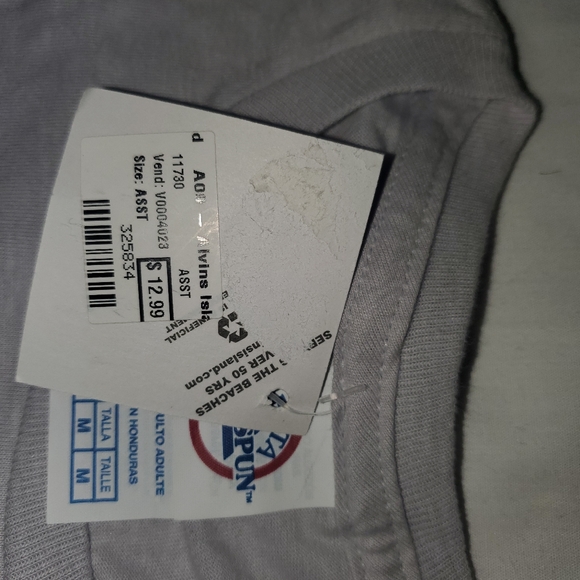 : sz M Evacuation Plan grab beer run like hell T-shirt defect read description - Picture 5 of 8